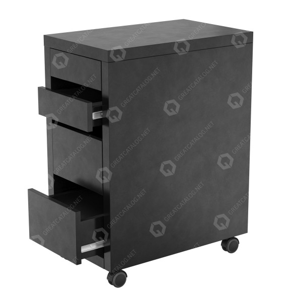 Bloc-tiroirs IKEA Micke modèle 3D