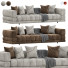 Sofa Turri Domus - 3dcloudd