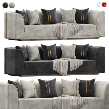 Sofa  Laura by Private Label Model 3D
