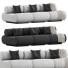 Sofa COR Sitzmöbel Corbi Trio - 3dcloudd