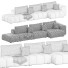 Sofa Yika Home Saronno - 3dcloudd