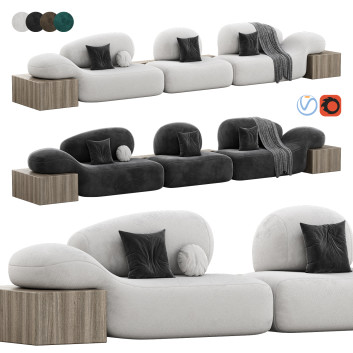 Sofa  Ottiu Bette Model 3D