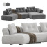 Диван Cassina Sengu Bold - 3dcloudd