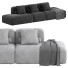 Sofa MAKE Nordic Basecamp Midt Open End - 3dcloudd
