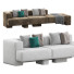 Диван Carpanese Home Italia Cusco - 3dcloudd