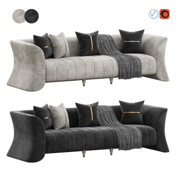 Sofa Quintus by Zebrano Casa