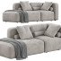Canapé MAKE Nordic Basecamp Two Seater Open End - 3dcloudd