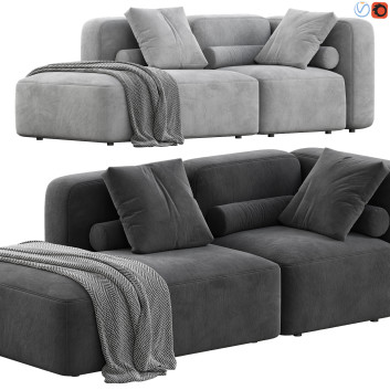 Canapé MAKE Nordic Basecamp Two Seater Open End