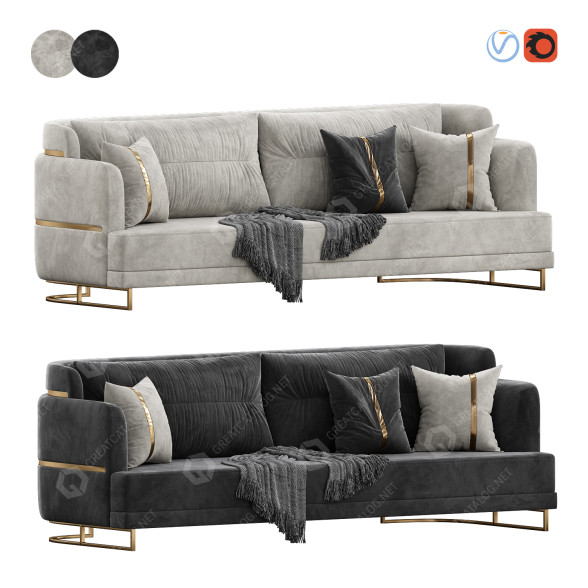 Sofa Medusa Home Medusa 3D-Modell