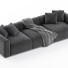 Sofa Braid Mahe Set 5 - 3dcloudd