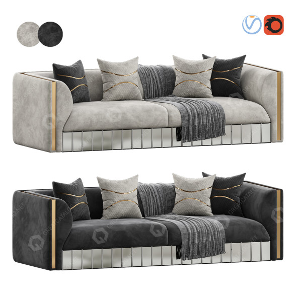 Sofa Medusa Home Vegas 3D-Modell