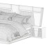 Кровать и тумбочки Medusa Home Gustav - 3dcloudd