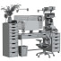 Espacio de trabajo IKEA Office 9 - DmytroSer
