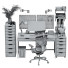 Espacio de trabajo IKEA Office 9 - DmytroSer