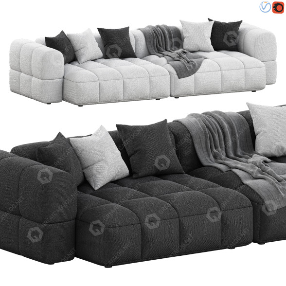 Sofa Artipieces Lemira model 3D