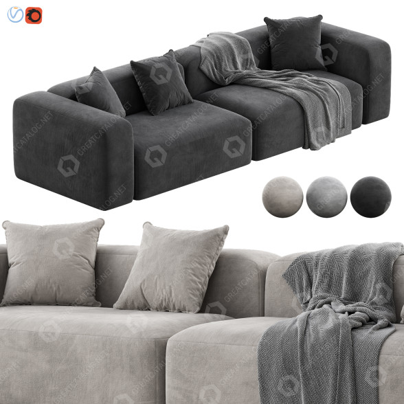 Sofá Plus Modelo 3D