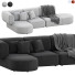 Диван Cassina Bowy 553 - 3dcloudd