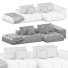 Sofa Noho Home Shamara - 3dcloudd