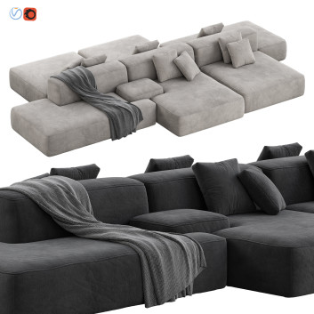 Диван Lema Cloud Set 8