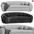 Sofa Dolce Boucle 3-Seater - 3dcloudd