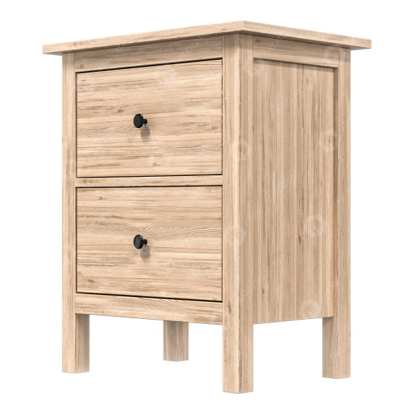 Тумбочка IKEA Hemnes 3D модель