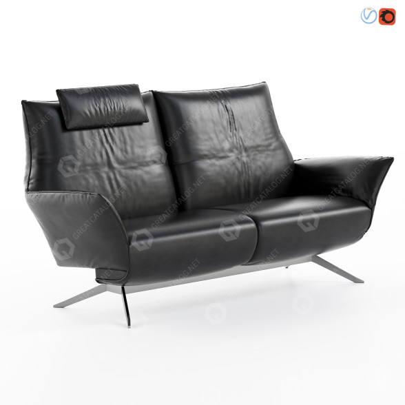 Sofa Koinor Evita 2 3D-Modell