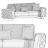 Sofa Medusa Home Gloria Gold - 3dcloudd