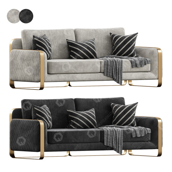 Sofá Medusa Home Bottega Modelo 3D