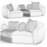 Диван Medusa Home Dortlu - 3dcloudd
