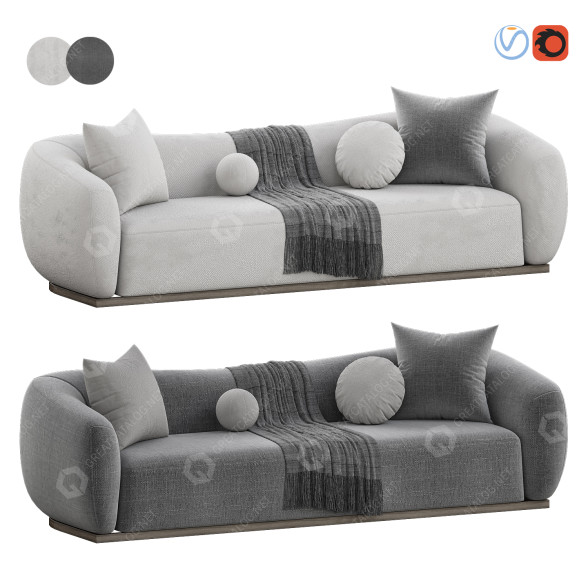 Диван Medusa Home Dortlu 3D модель