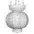 Подвесной светильник 1stDibs Oriental Style Brass - Kudim