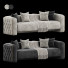 Диван Evgör Mobilya Diamond Luxury - 3dcloudd