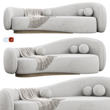 Sofa  Paloma by Studio Kirkit Model 3D