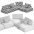 Sofa Saba My Taos Set 3 - 3dcloudd