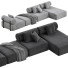 Sofa 1stDibs Contemporary Modular System - 3dcloudd