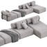 Sofa 1stDibs Contemporary Modular System - 3dcloudd