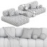 Sofá Marinelli Home Koi Set 2 - 3dcloudd