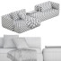 Sofa MDF Italia Cosy - 3dcloudd