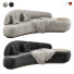 Sofa 1stDibs Curved - 3dcloudd