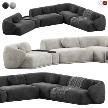 Диван Meridiani Rene Set 2