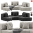 Sofa Stage 002-5 - 3dcloudd