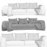 Sofa Porada Softbay - 3dcloudd