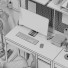 Espacio de trabajo IKEA Office 12 - DmytroSer