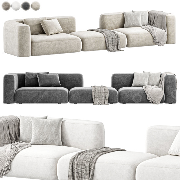 Sofa Artipieces Romina 3D-Modell