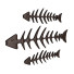 Подвесной декор Fish Sceleton - azizjon2600-32533