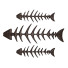 Подвесной декор Fish Sceleton - azizjon2600-32533
