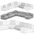 Sofa Cappellini Litos - 3dcloudd