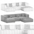 Sofá Four Hands Kennon 4-Piece - 3dcloudd
