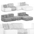 Sofa Prostoria Klaster - 3dcloudd