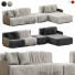 Sofa Prostoria Klaster - 3dcloudd